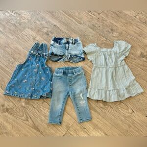 GAP Denim Kids' Outfit Lot‎ 18-24 Months